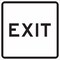 Brady Traffic Sign, 18 in H, 18" W, Aluminum, Square, English, 115474 115474 - alternate 1